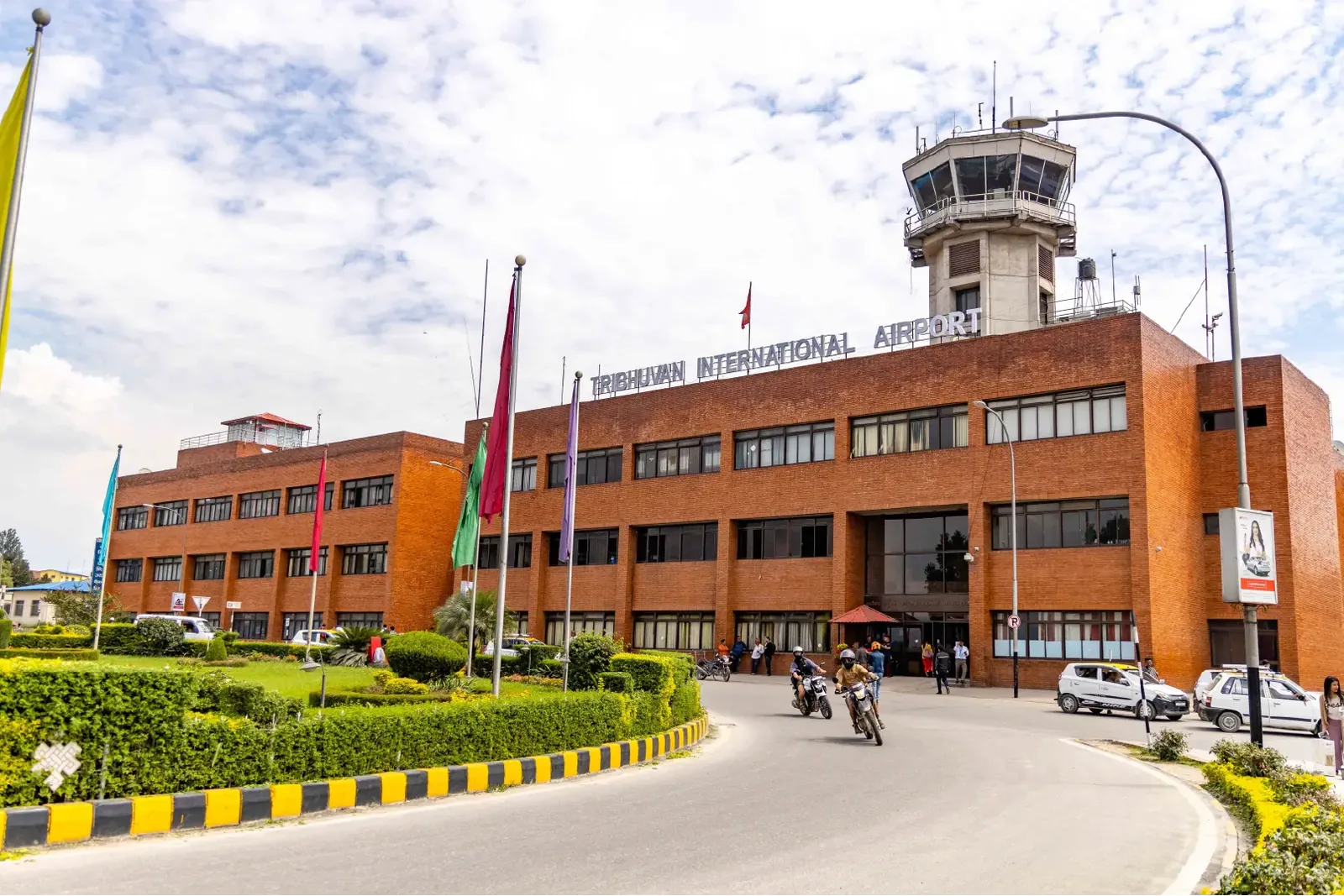 Tribhuwan International airport of Nepal